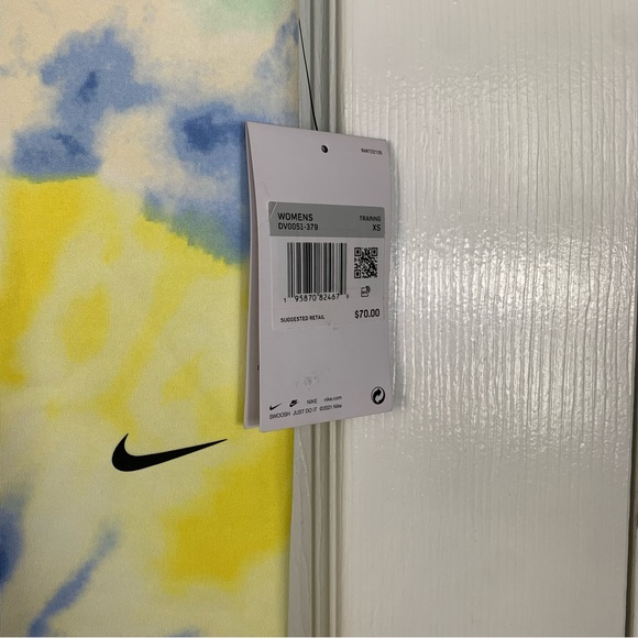 Nike Womens XS Tye Dye 7/8 Tights Leggings - Picture 3 of 4